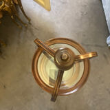 Display pedestal side table