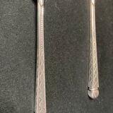 Two-piece silver ice cream service from the early 20th century