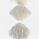 Grand lustre artisanal balinais en nacre - Terrah