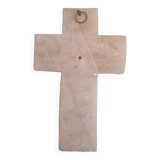 Crucifix - Christ regulates - Stone cross 13x 8 cm - Cadoflor