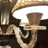 Chandelier and its wall lights