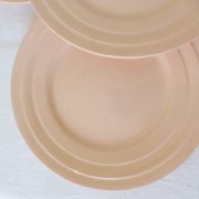 4 assiettes à dessert Art déco vintage
