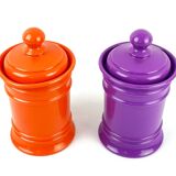 Bocaux violet et orange 1970
