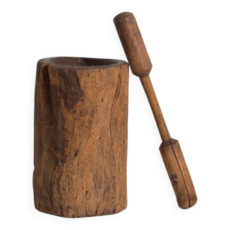 Antique Asian mortar (c.1920) #2