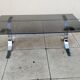 Vintage Design Coffee Table Smoked Glass, Chrome 19
