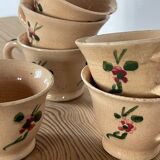 Tasses fleuries