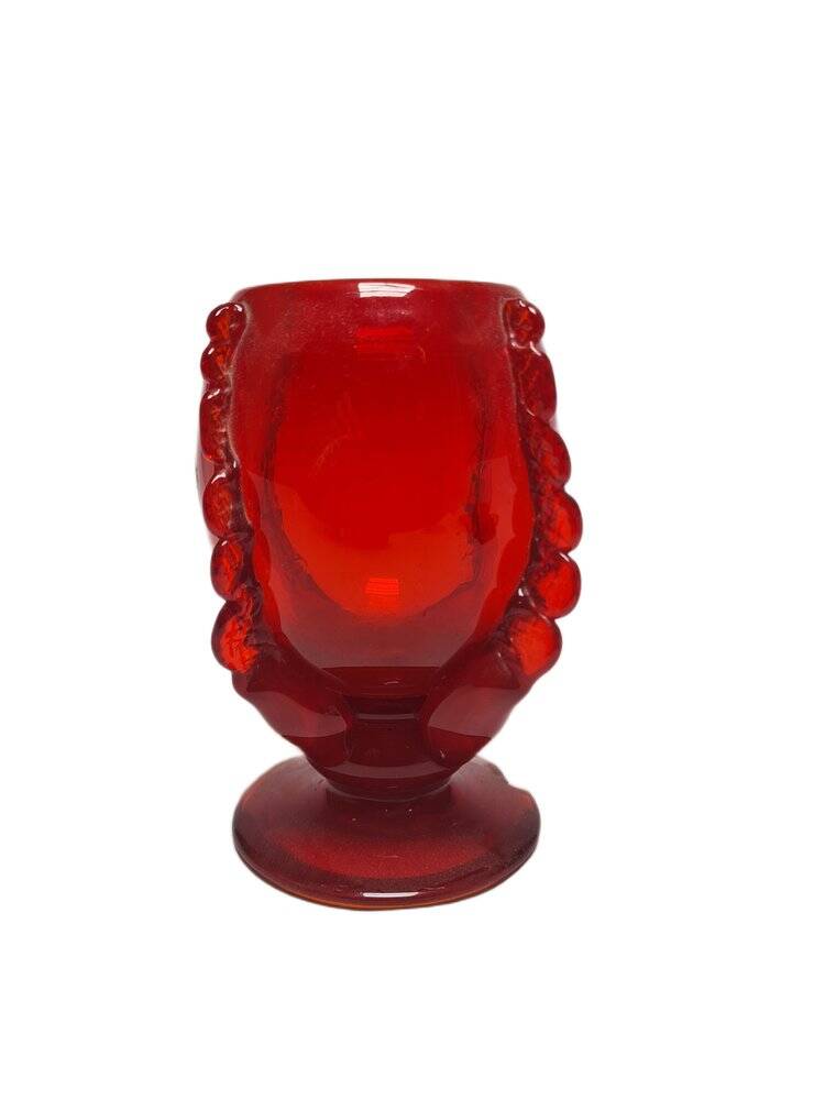 Vase par J. Słuczan-Orkusz pour l'Institut de Verrerie de Cracovie, Pologne, années 1970.