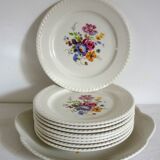 Vintage Luneville KG dessert service