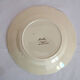 Set of 8 flat plates Sarreguemines Marly