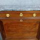 Parisian secretary from the Louis XVI period in mahogany circa 1760