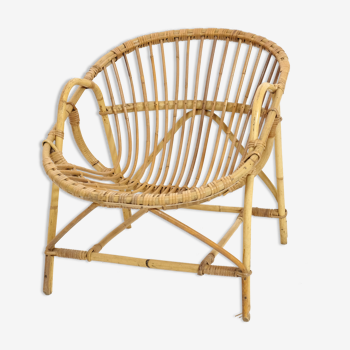 Armchair basket of the 60s-70s