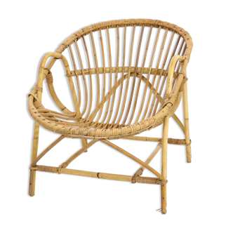 Armchair basket of the 60s-70s