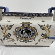 Jardinière, cache pot en faïence de Gien
