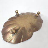 Empty brass shell pocket