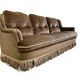 SOFA / SOFA / THREE SEATER VINTAGE IN VELVET WITH FRINGES
