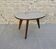 Tripod coffee table, free form, wooden and Formica, 60s