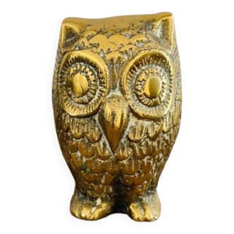 Owl/vintage brass owl