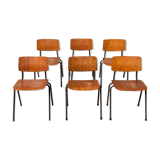 Set of 6 Marko Holland chairs