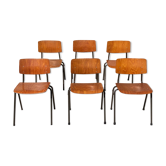 Set of 6 Marko Holland chairs
