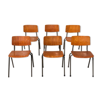 Set of 6 Marko Holland chairs