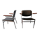 Paire de fauteuils Gijs van der Sluis modèle 57, Pays-Bas 1960