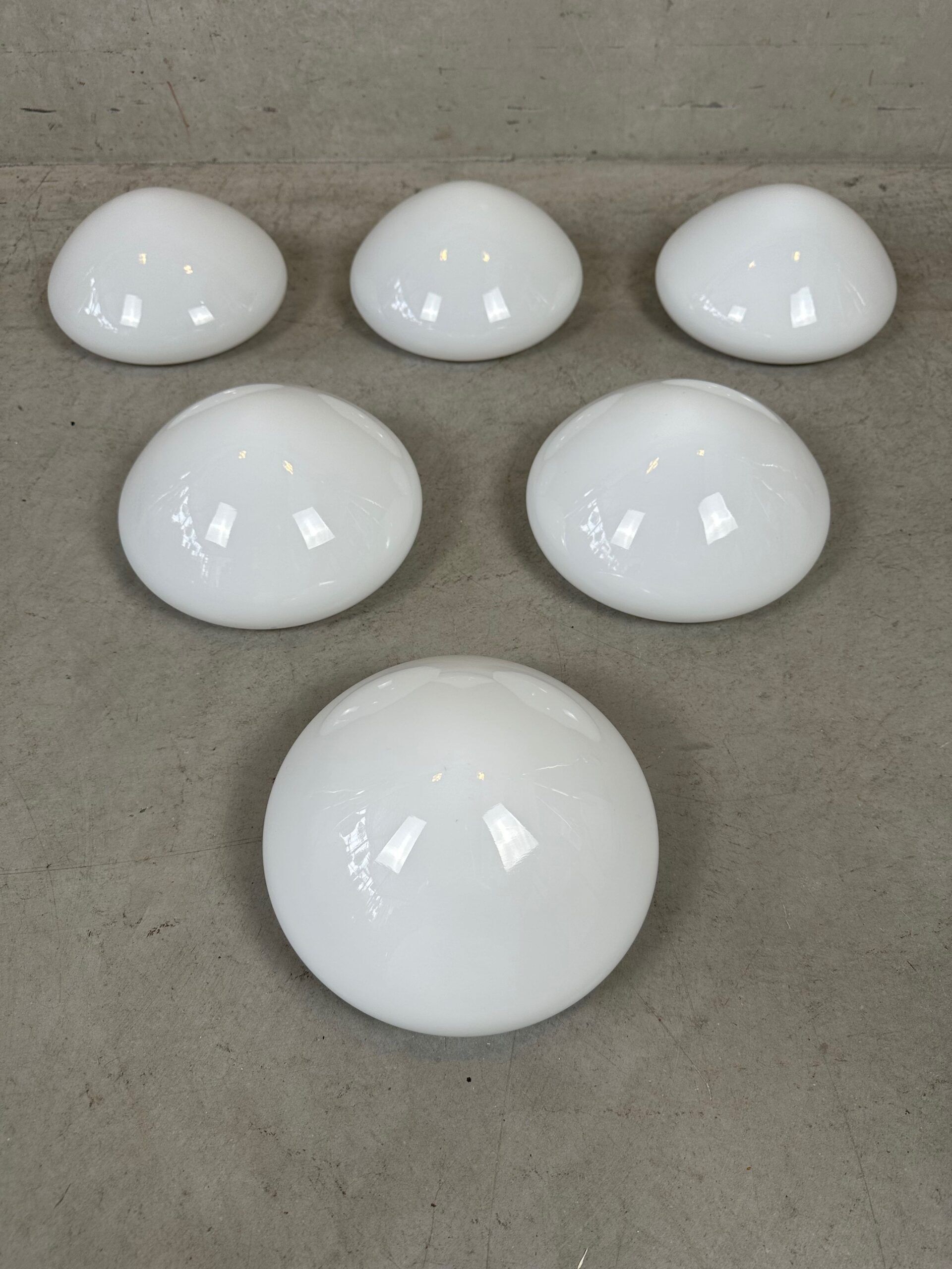 Vintage opaline ceiling or wall lamps – Philips
