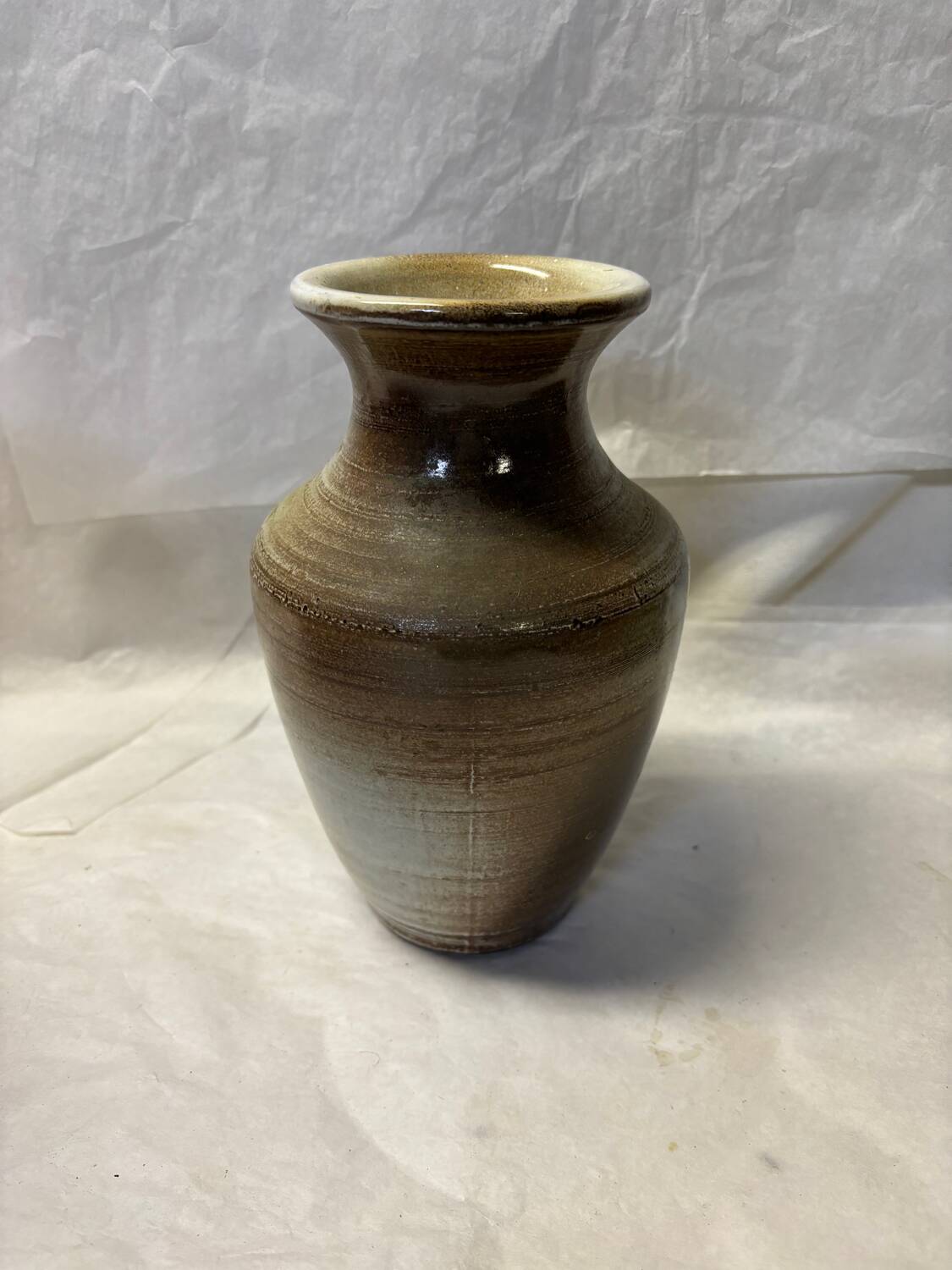 Vintage stoneware vase