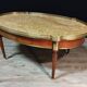 Table basse bouillotte style Louis XVI