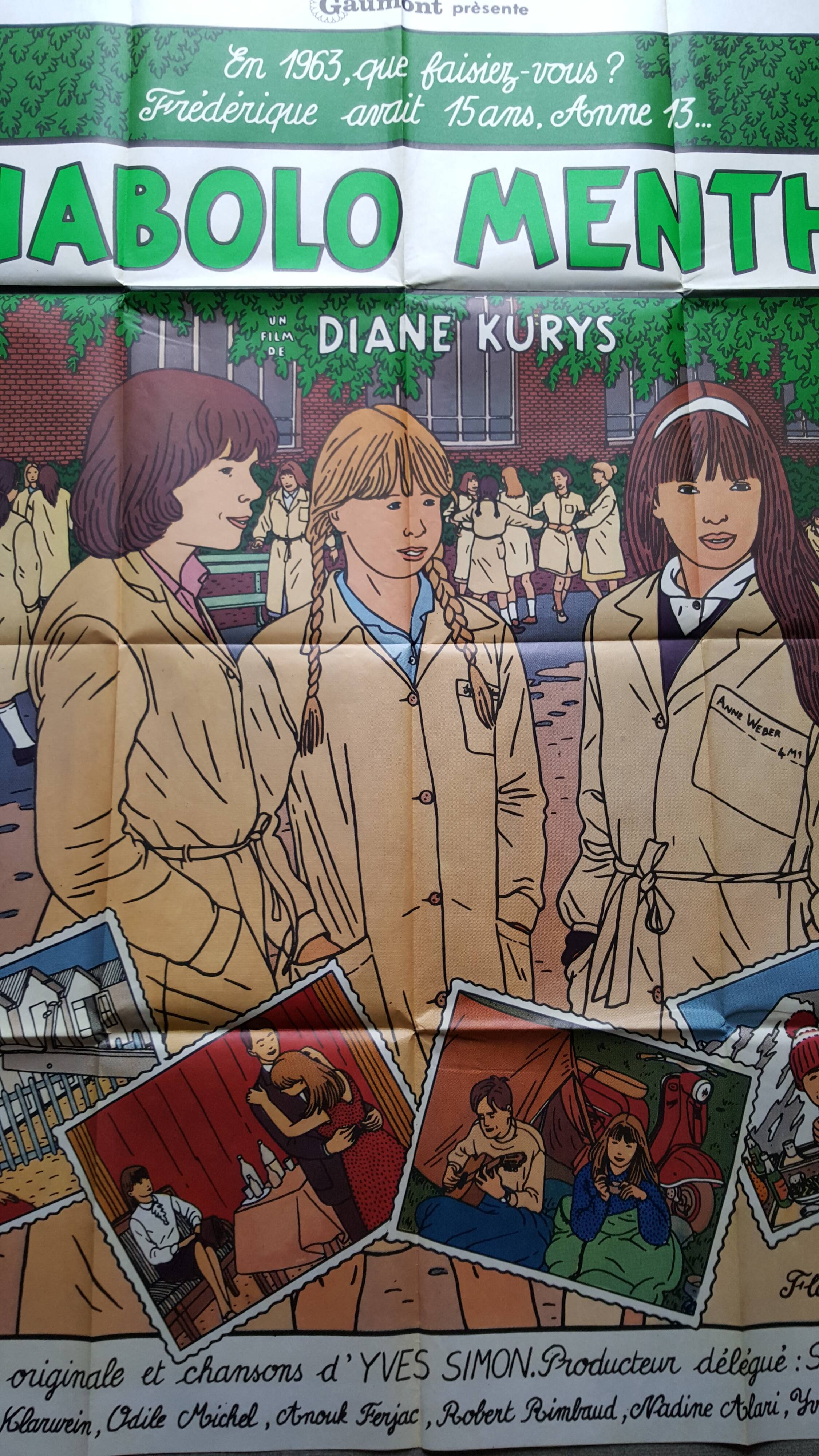 Original cinema poster diabolo mint 160x120