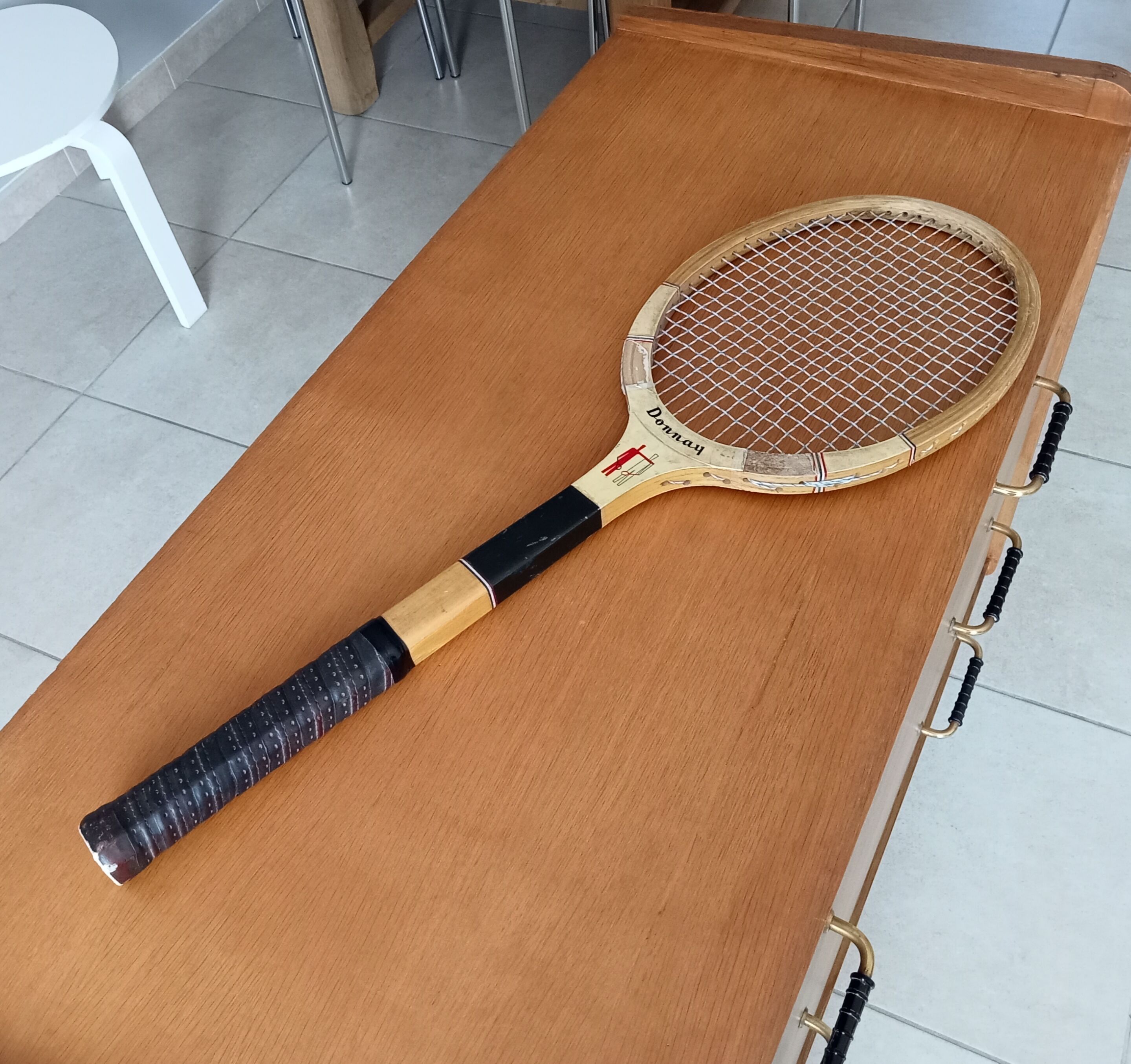 Raquette vintage Donnay années 70