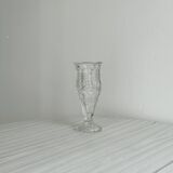 Small glass soliflore vase