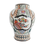 Vase Asian décor mid 20th
