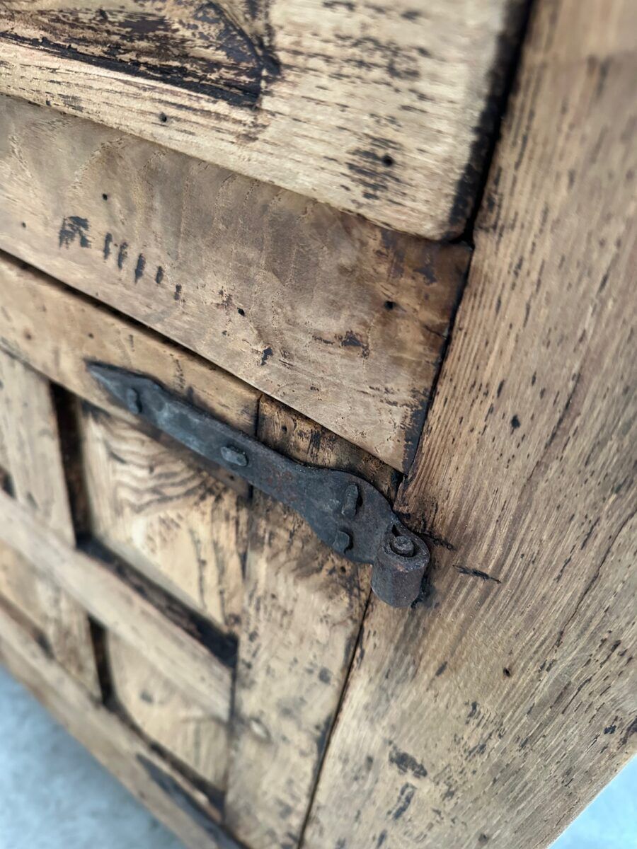 Pair of brutalist sideboards