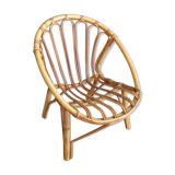 Vintage rattan's chair