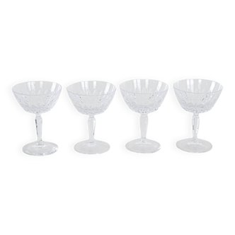 Set of four glasses, Danish design, 1970s, manufactured in Denmark