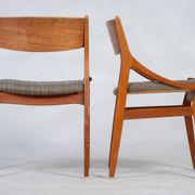 Mid-Century Dining Chairs in Teak by Vestervig Erikson for Brdr. Tromborg, 1960s, Set of 4