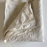 Nappe de ferme de réserve en lin brut 19e L260cm