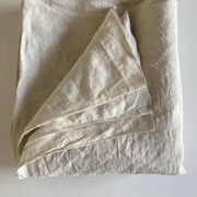 Nappe de ferme de réserve en lin brut 19e L260cm