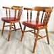 Paire de fauteuils Baumann