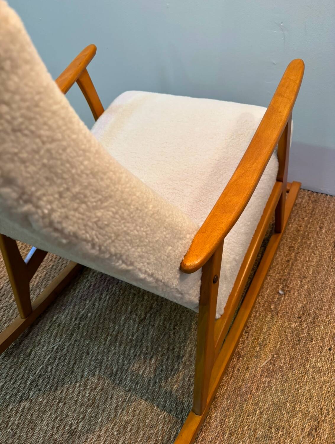 1960 rocking chair completely restored