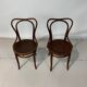 Paire de chaises bistrot n°55 J&J Kohn