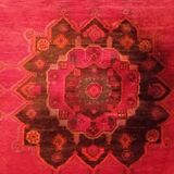 XXL handmade Persian rug 355x283cm