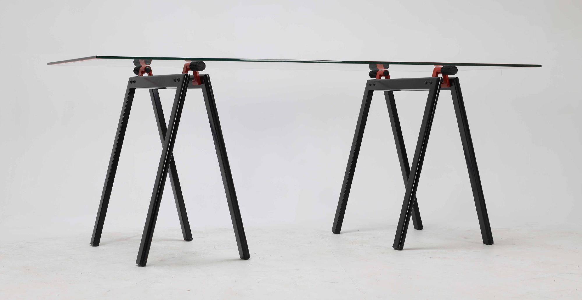 Work table / desk Gae Aulenti, Gaetano series for Zanotta, Italy, postmodern style