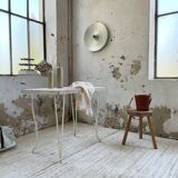 Perforated garden dining table