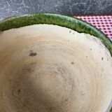 Old glazed pot cover