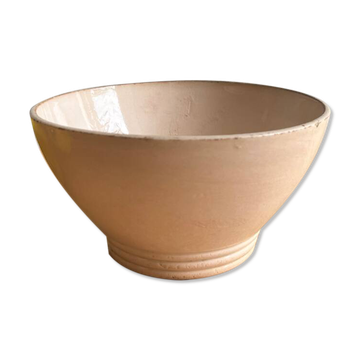 Old earthenware bowl Digoin Sarreguemines