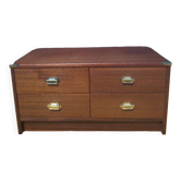 Vintage bass chest of drawers