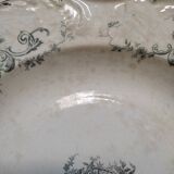 Hollow earthenware dish by Gien