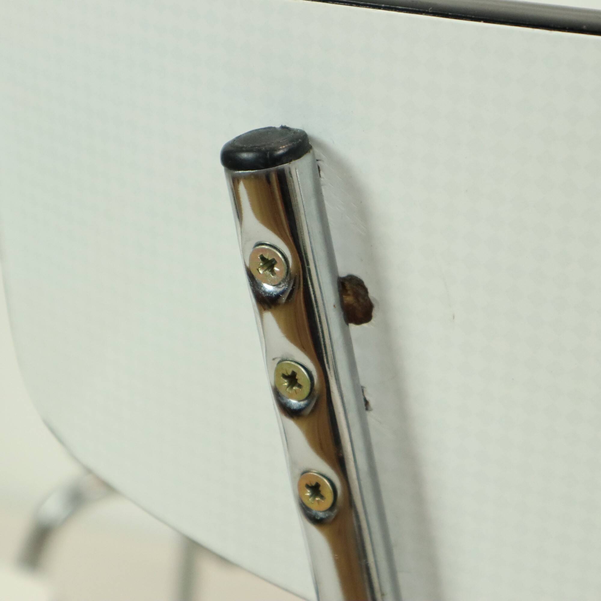 Set of 6 Gray Formica Chairs Chrome Dining Room Chairs Sixties