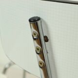 Set of 6 Gray Formica Chairs Chrome Dining Room Chairs Sixties